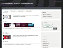 Tablet Screenshot of cam.dreamboxfile.com